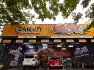 Thi công biển quảng cáo gara ô tô tại Hà Nội