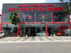 Thi công biển quảng cáo gara ô tô tại Hà Nội